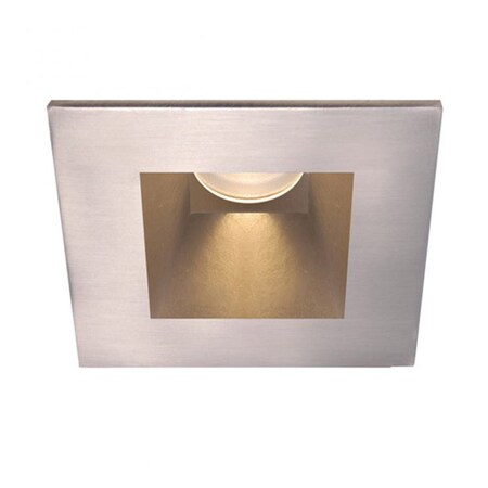 Wac Us Brushed Nickel Tesla 3.5 Pro 4000K Led Square Recessed Energy Star Sho HR3LEDT818PN840BN